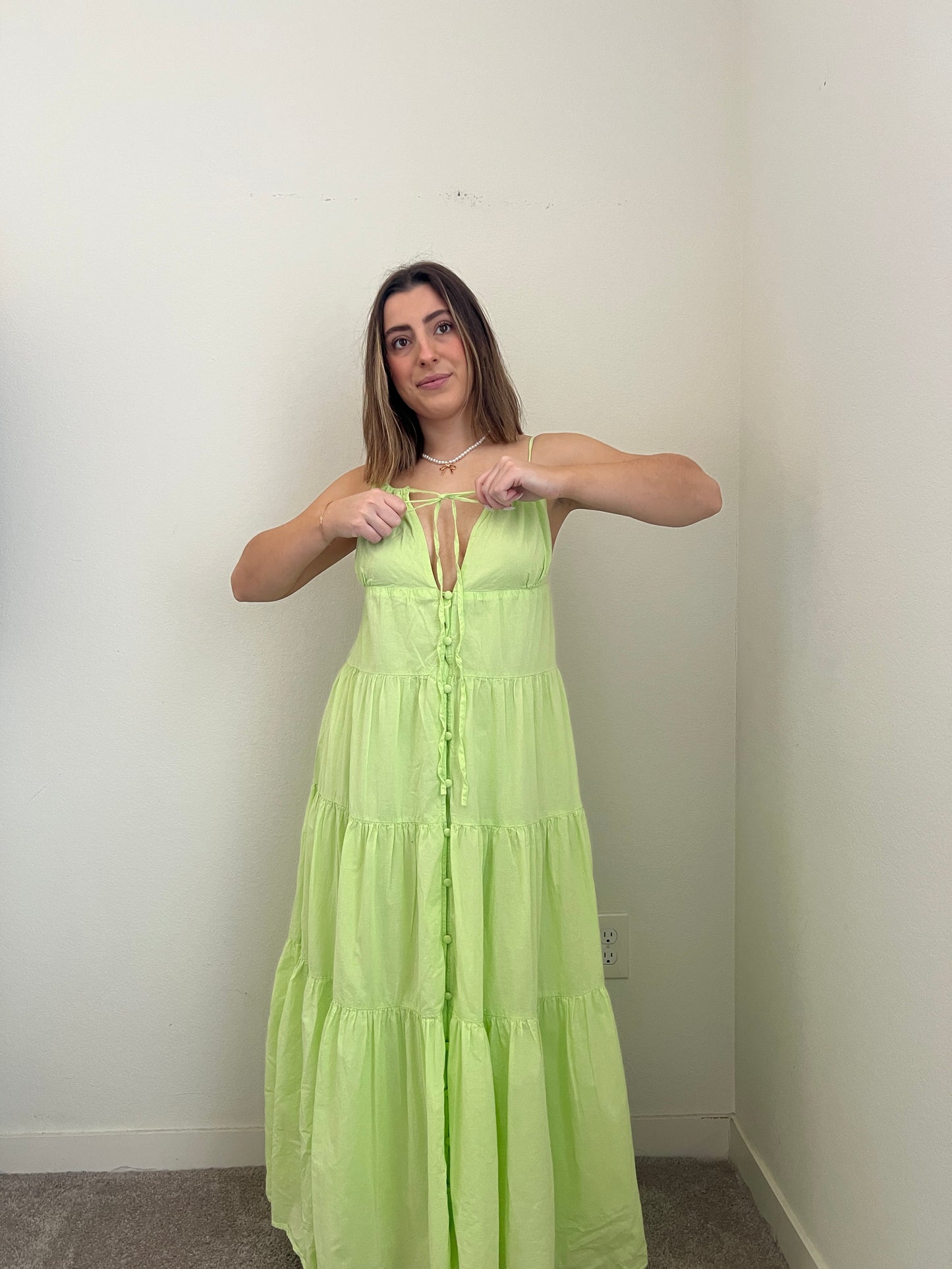 Lime Maxi Dress (8)