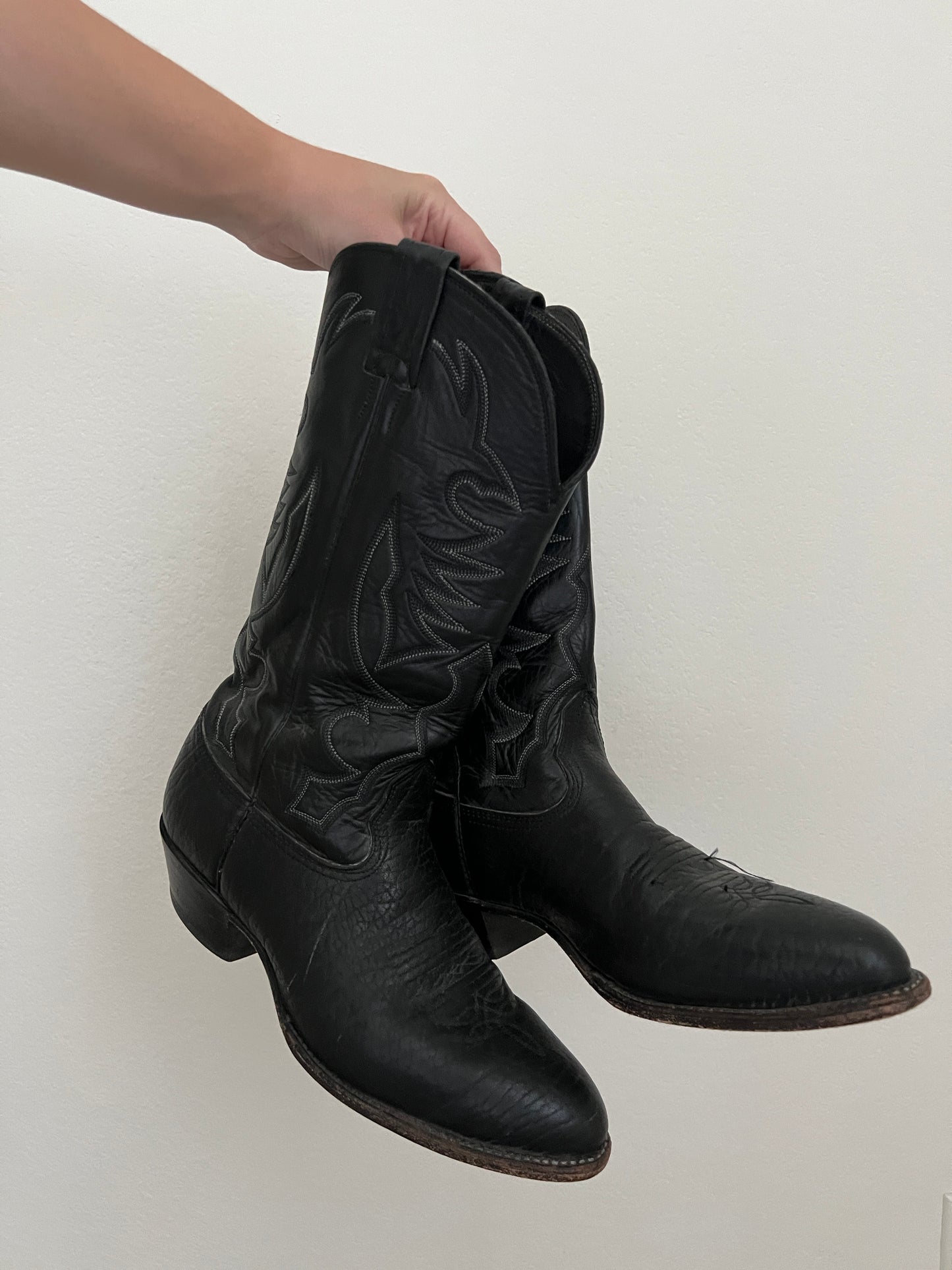 Larry Mahan Leather Boots (8.5)