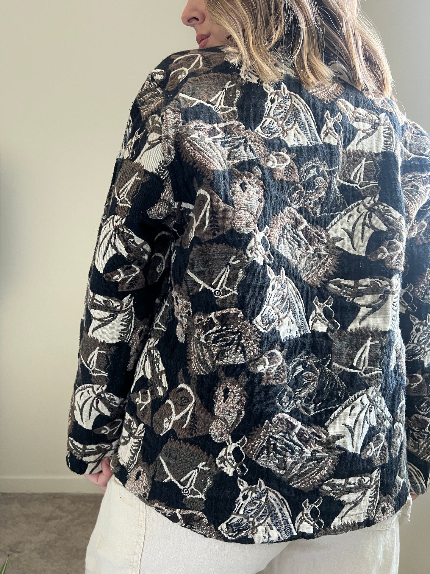 Horse Tapestry Jacket (M)