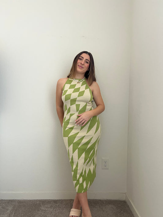 Geometric Bodycon Midi - NWT (4)