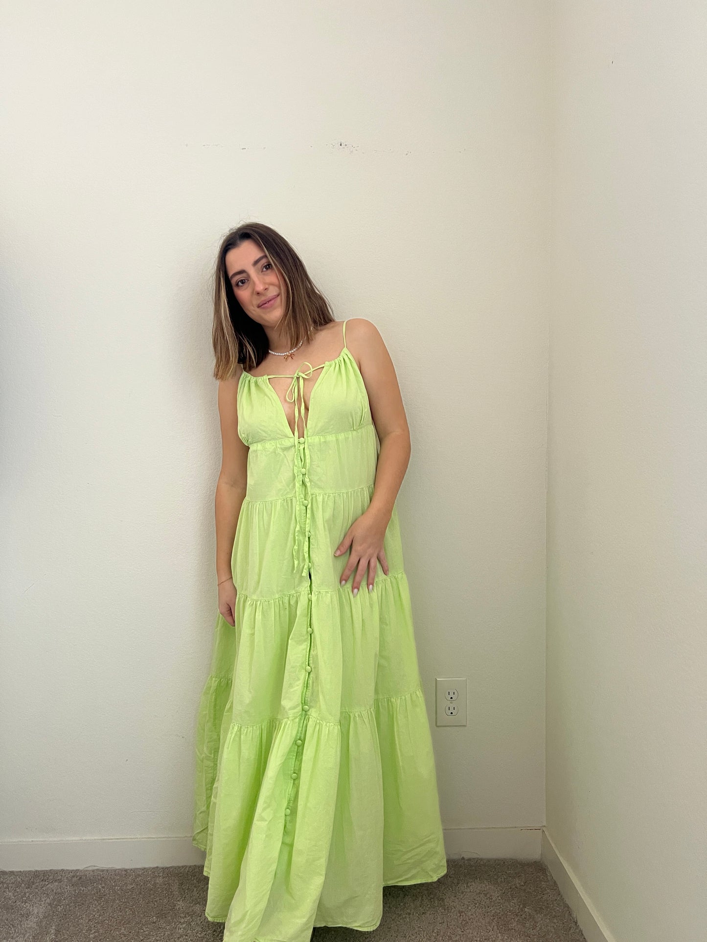 Lime Maxi Dress (8)