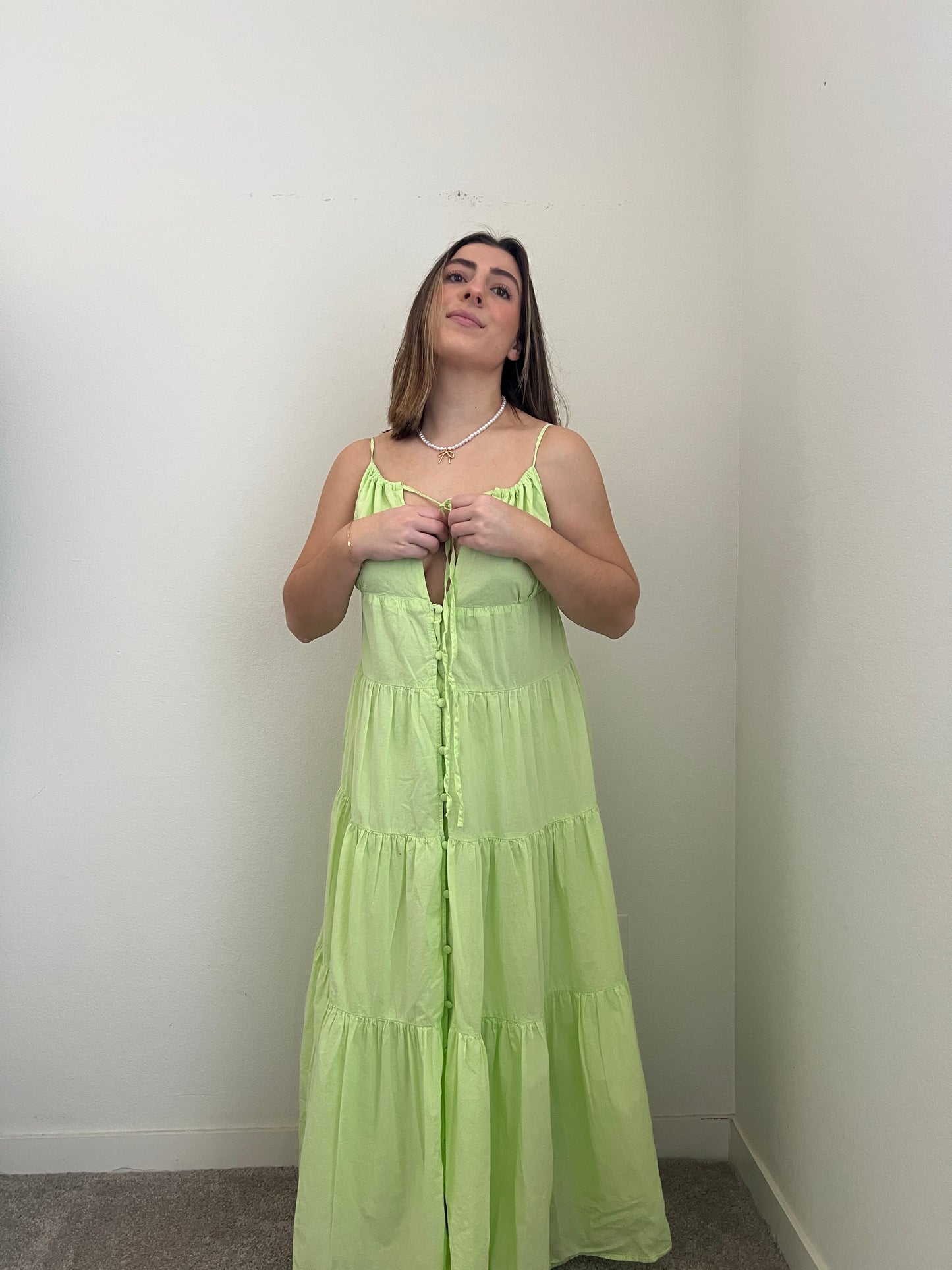 Lime Maxi Dress (8)