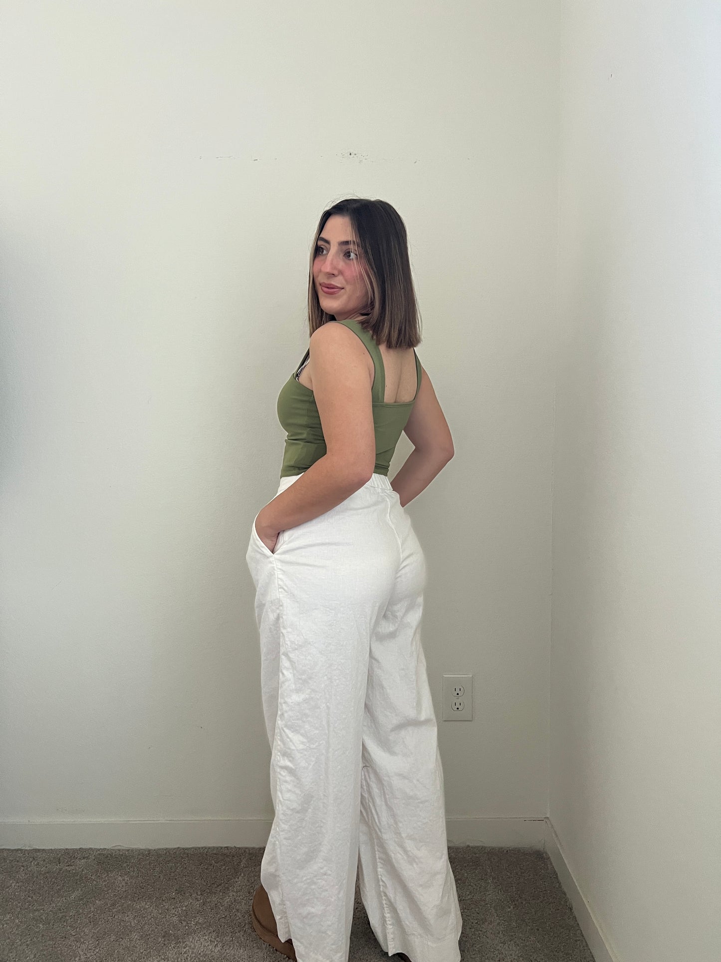 Banana Republic Wide Leg Trousers (2)