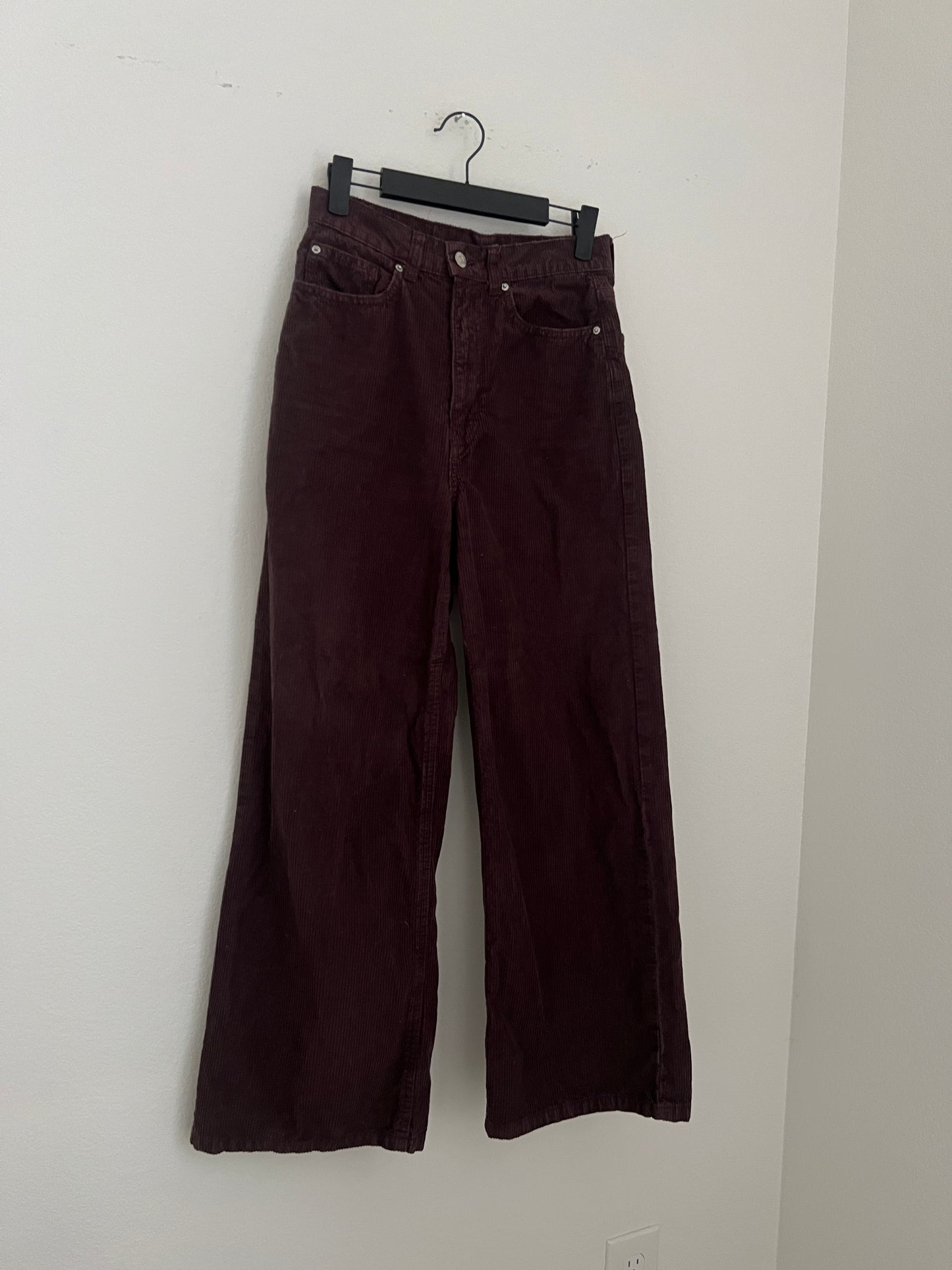 Corduroy Wide Leg Jeans (27)