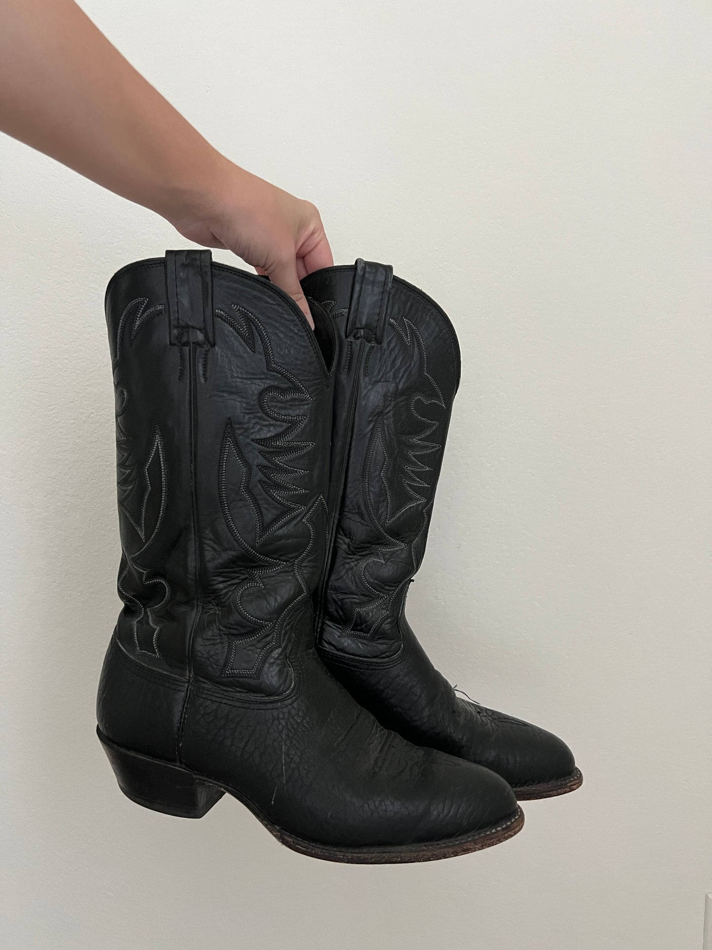 Larry Mahan Leather Boots (8.5)