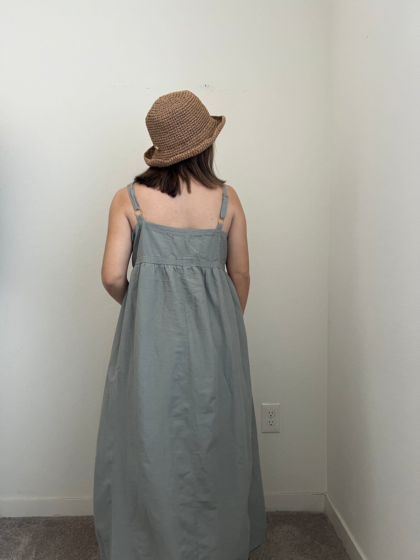 Sage Maxi Dress (L)