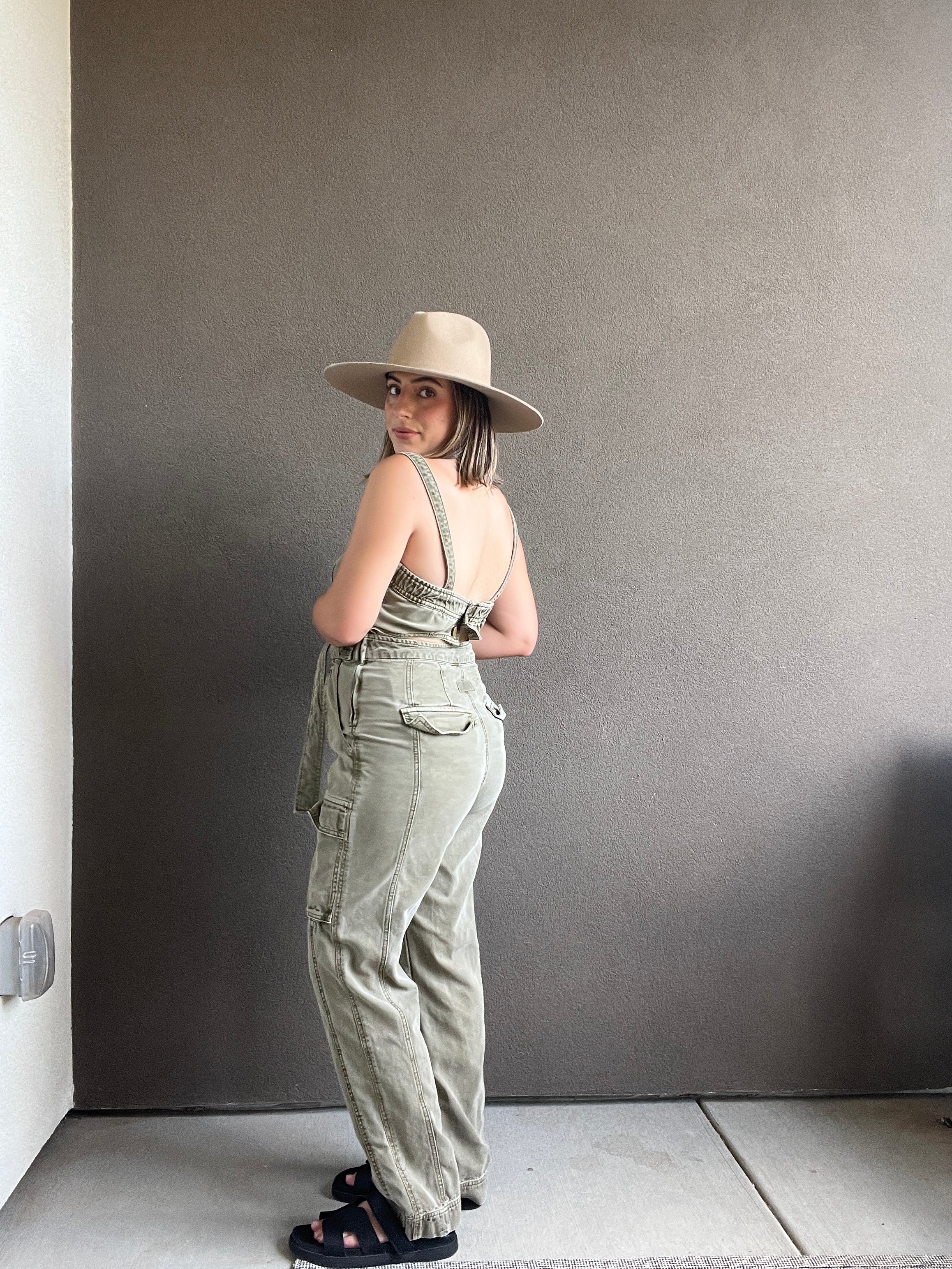 Free People Utility Jumpsuit (S)