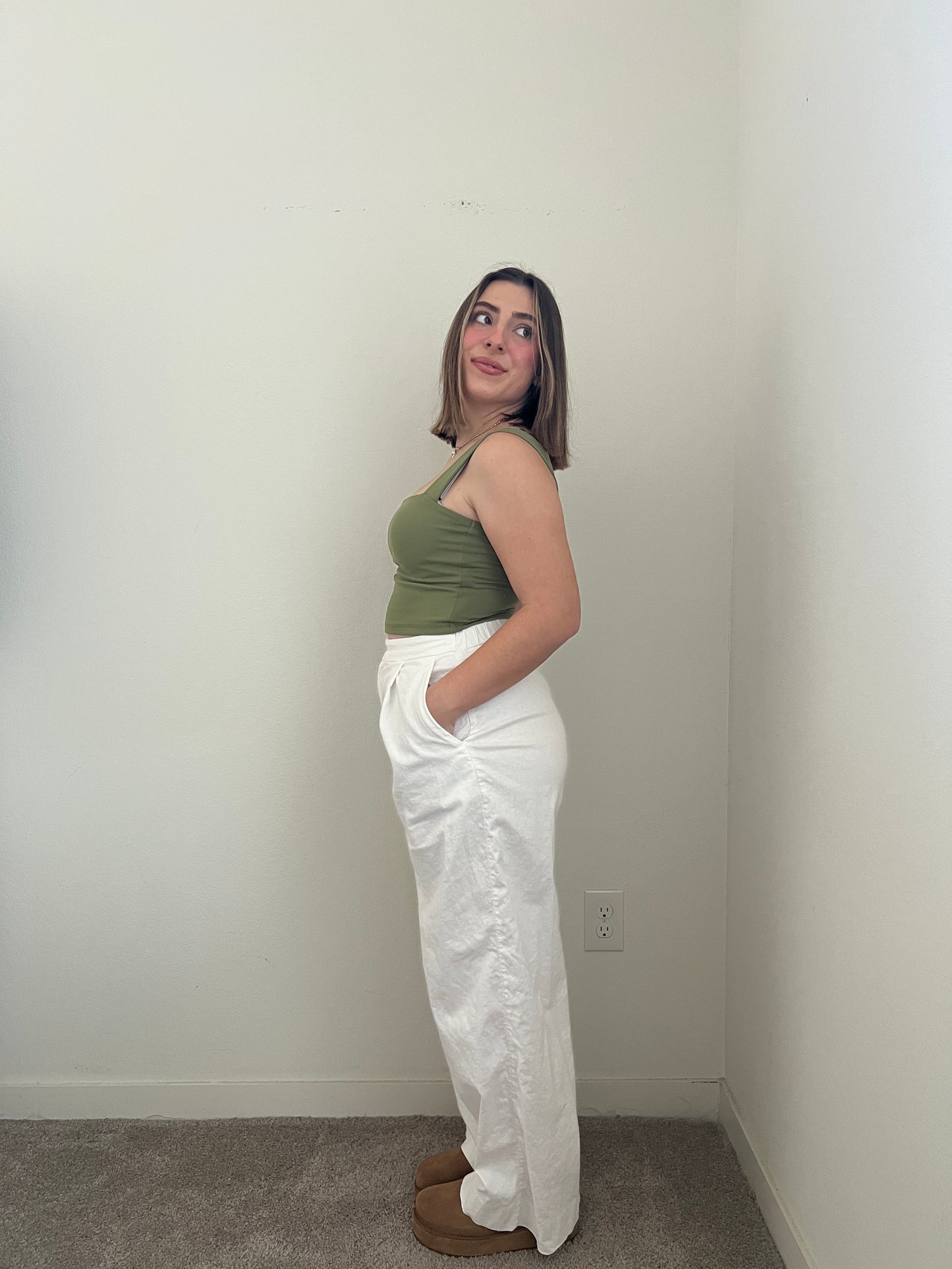 Banana Republic Wide Leg Trousers (2)