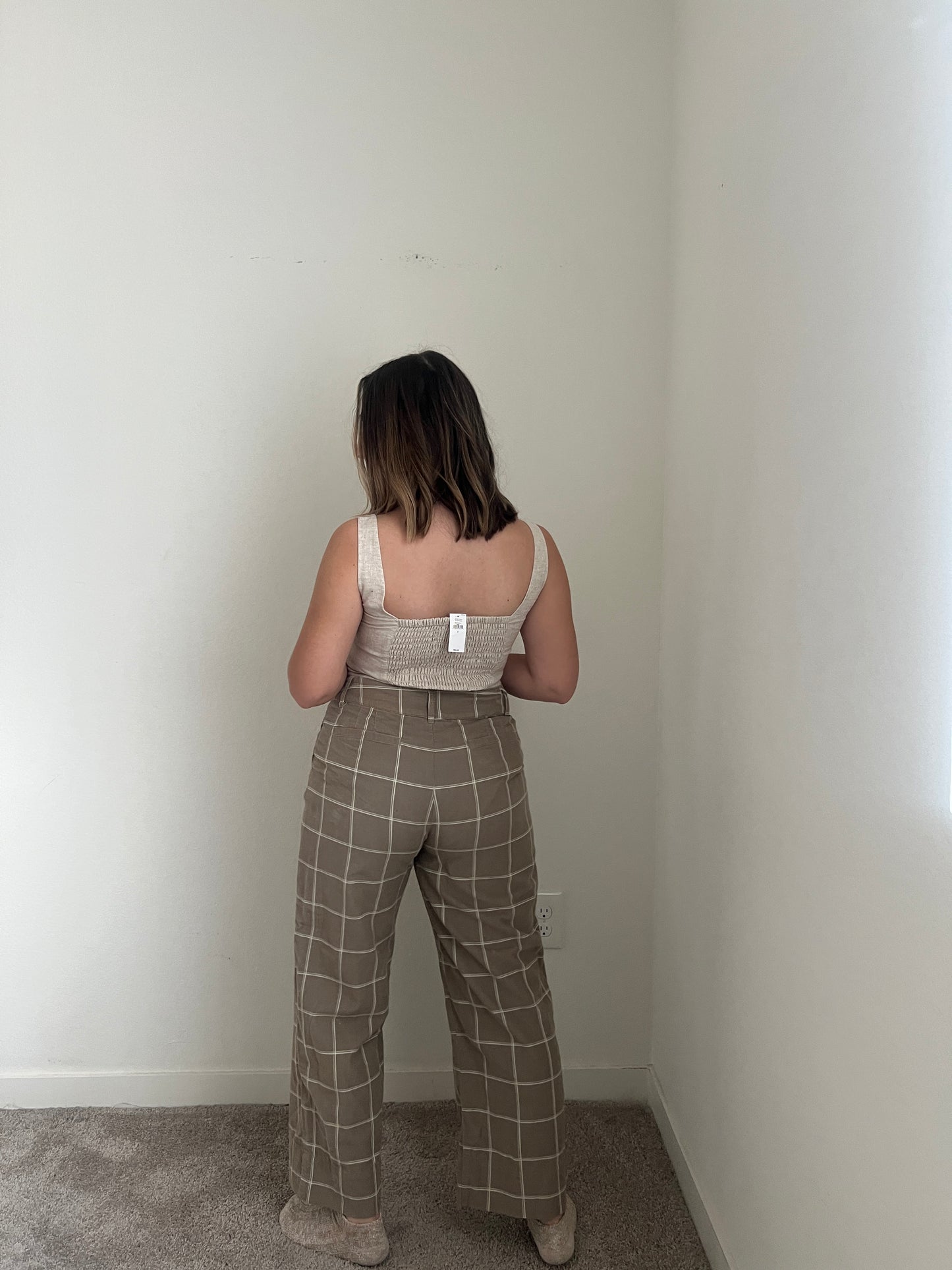 Micro-Cord Grid Wide Leg Pant (8)