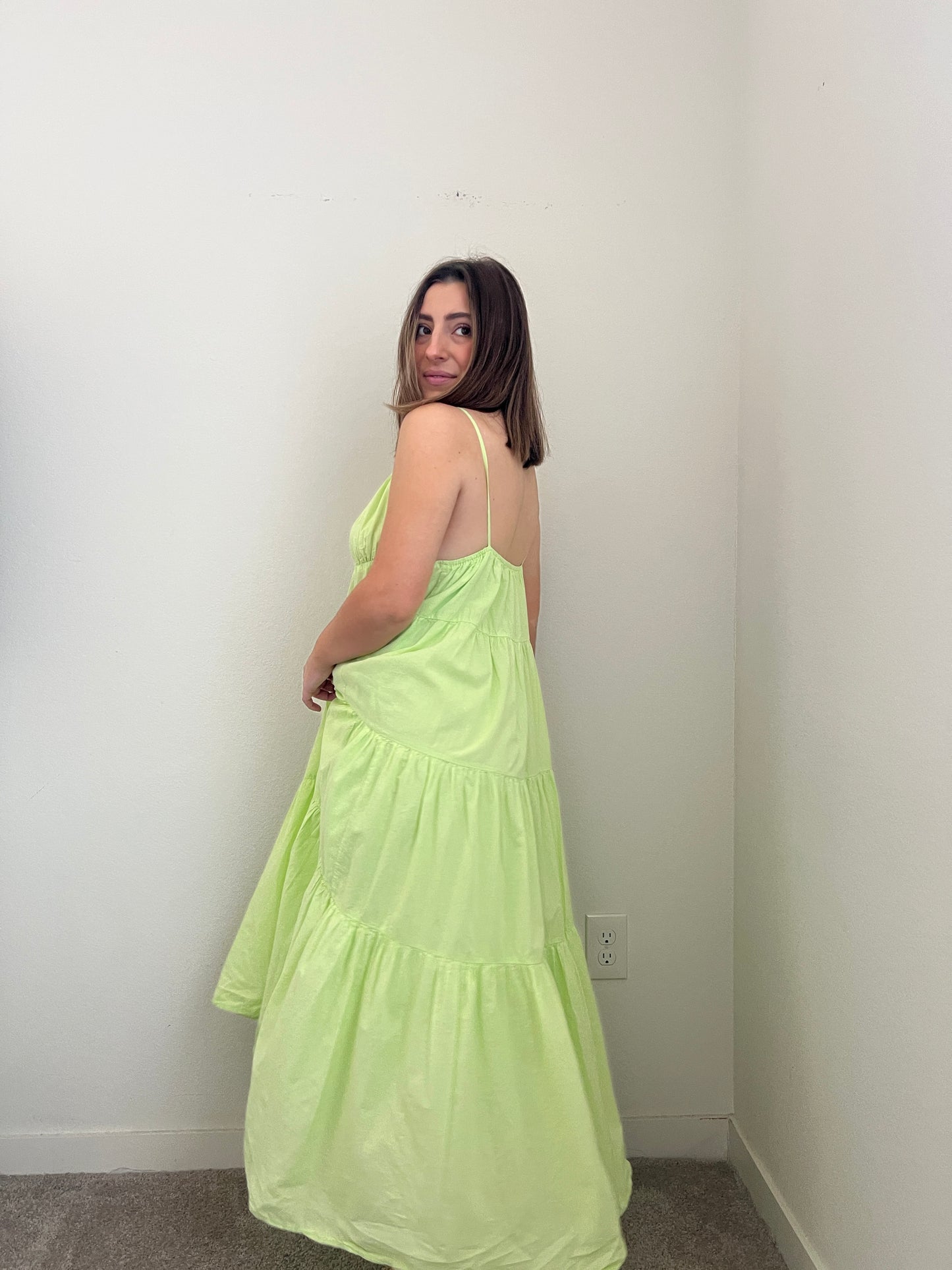 Lime Maxi Dress (8)