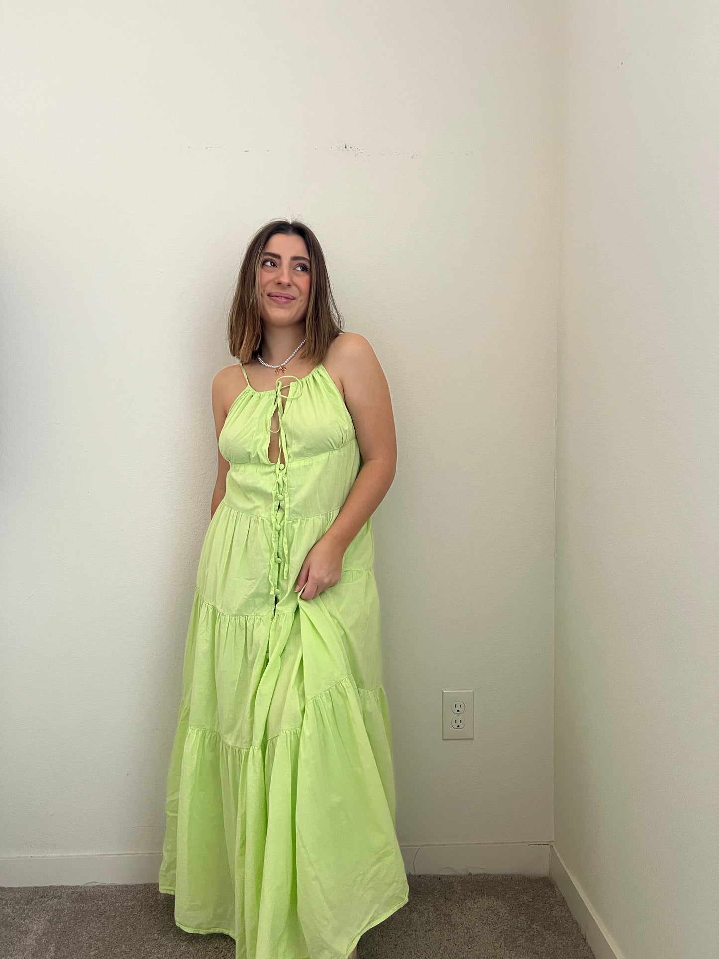 Lime Maxi Dress (8)