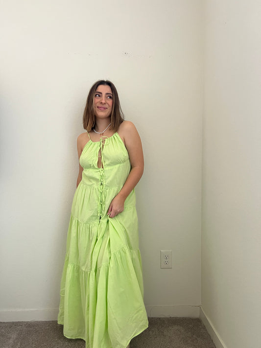 Lime Maxi Dress (8)