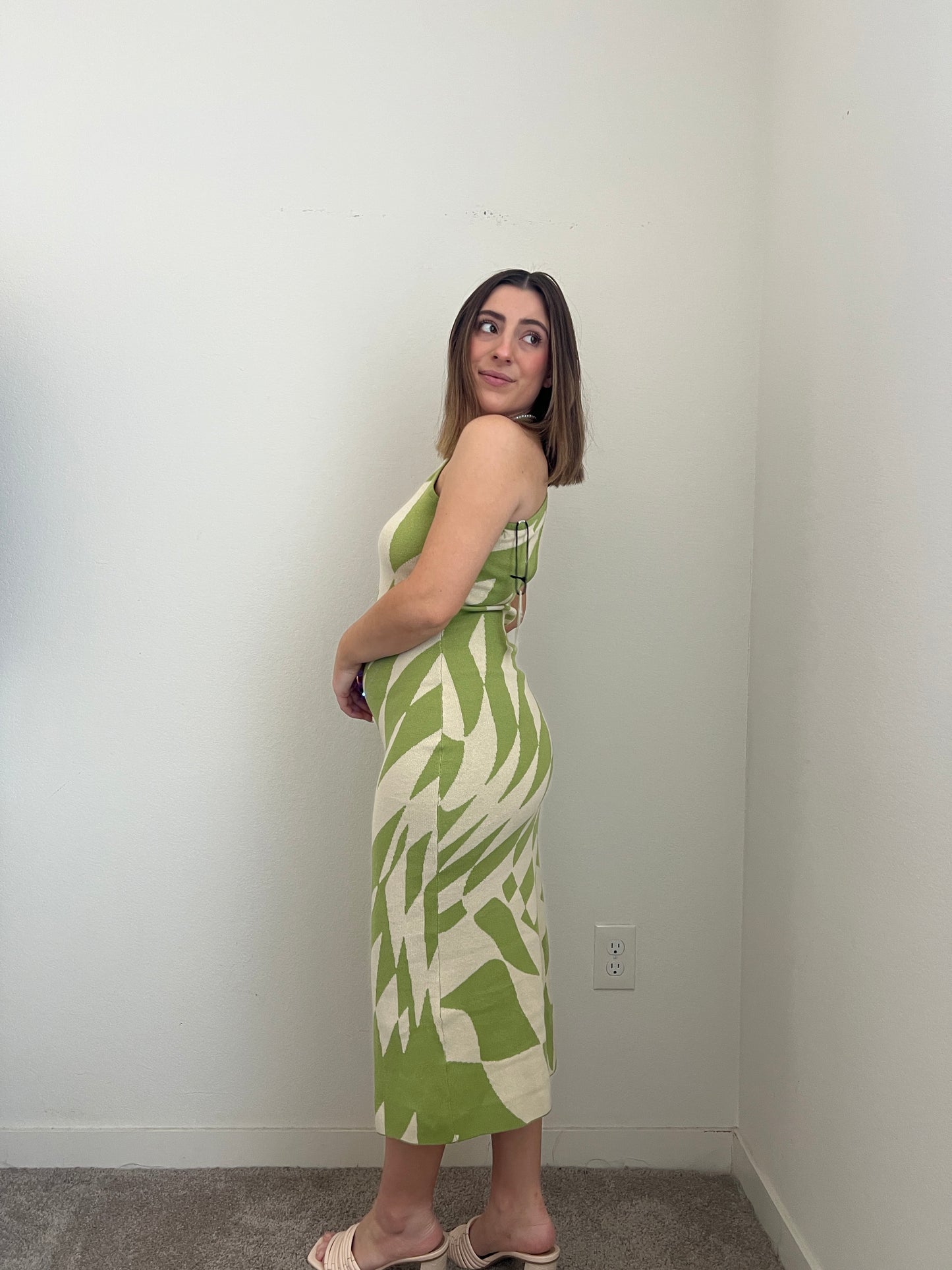 Geometric Bodycon Midi - NWT (4)