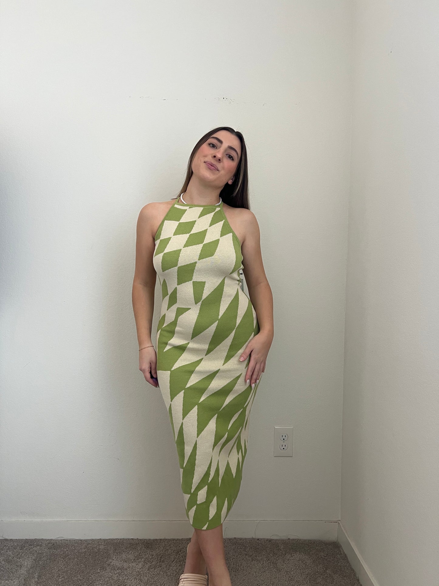 Geometric Bodycon Midi - NWT (4)