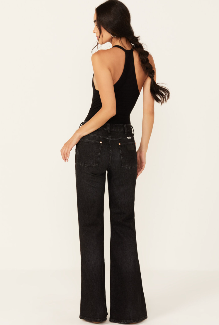 Wanderer Wrangler Jean in Black (26"W)